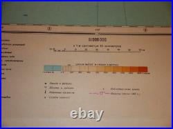 AUTHENTIC Soviet Russian Topographic Map SAN FRANCISCO, CALIFORNIA Ed. 1949 USA