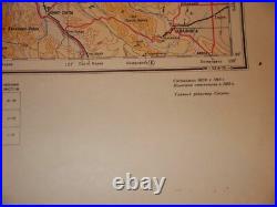 AUTHENTIC Soviet Russian Topographic Map SAN FRANCISCO, CALIFORNIA Ed. 1949 USA