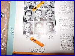 Actor Bob Sweeney/original 1937 (june) Balboa High Yearbook/san Francisco, Calif