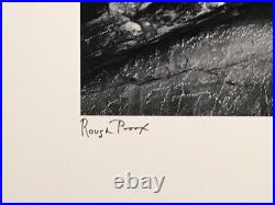 Ansel Adams Petroglyphs, Monument Valley, Utah Rare Proof