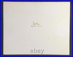 Ansel Adams Petroglyphs, Monument Valley, Utah Rare Proof