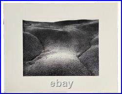 Ansel Adams Signed Black and White Photograph Mudhills, Arizona, 1947 Limited Ansel Adams Signed Black and White Photograph Mudhills, Arizona, 1947 Limited