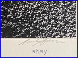 Ansel Adams Signed Black and White Photograph Mudhills, Arizona, 1947 Limited Ansel Adams Signed Black and White Photograph Mudhills, Arizona, 1947 Limited