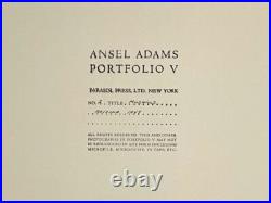 Ansel Adams Signed Black and White Photograph Mudhills, Arizona, 1947 Limited Ansel Adams Signed Black and White Photograph Mudhills, Arizona, 1947 Limited