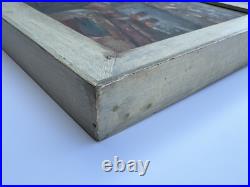 Antique American Impressionist Painting California San Francisco Regionalism Wpa