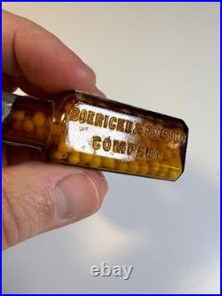 Antique Boericke & Runyon THUJA Bottle Label Contents San Francisco California