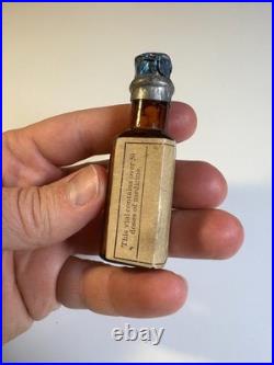 Antique Boericke & Runyon THUJA Bottle Label Contents San Francisco California
