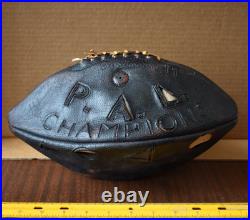 Antique Football 1940 PAL Championship Signed Ball San Francisco California