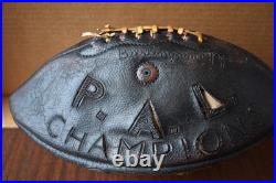 Antique Football 1940 PAL Championship Signed Ball San Francisco California