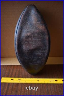 Antique Football 1940 PAL Championship Signed Ball San Francisco California