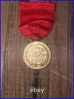 Antique Master Plumber Token Ribbon San Francisco California 1903