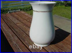 Antique Palace Hotel San Francisco Ironstone 20 Inch Floor Vase by Bauscher Bros