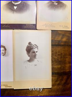 Antique Photo Lot San Francisco Sacramento California Butte City Montana 1800s