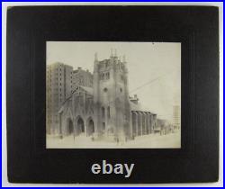 Antique Photo San Francisco CA First Congregational Church Post and Mason c 1910