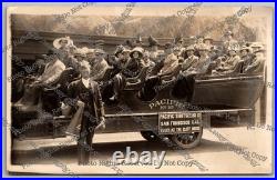 Antique RPPC Pacific Sightseeing San Francisco California Real Photo Postcard