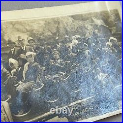 Antique RPPC Real Photograph Postcard San Francisco CA Cliff House Tour Car