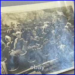 Antique RPPC Real Photograph Postcard San Francisco CA Cliff House Tour Car