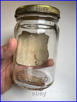 Antique Richard Hellmann's Ribbon Mayonnaise Jar San Francisco California Label