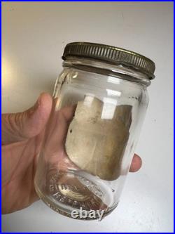 Antique Richard Hellmann's Ribbon Mayonnaise Jar San Francisco California Label