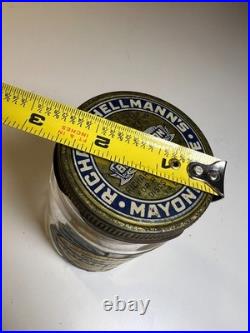 Antique Richard Hellmann's Ribbon Mayonnaise Jar San Francisco California Label