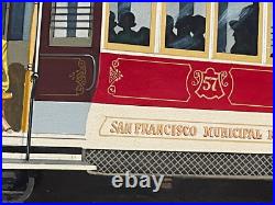 Antique San Francisco Painting California Regionalism Wpa Urban Landscape City