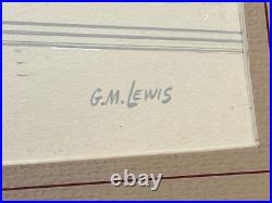 Antique San Francisco Painting California Regionalism Wpa Urban Landscape City