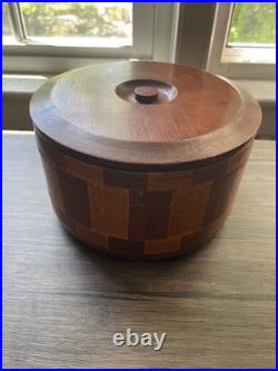 Antique Wood Kitchen Pantry Box From San Francisco California's Redwood Forest