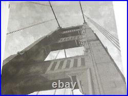 Art Film Photograph Print GOLDEN GATE BRIDGE CA San Francisco Ground View Sign Art Film Photograph Print GOLDEN GATE BRIDGE CA San Francisco Ground View Sign