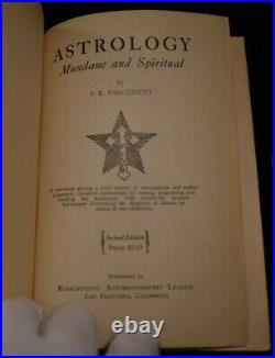 Astrology Mundane & Spiritual 1933, S. R Parchment