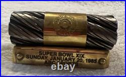Authentic Cable From a San Francisco Cable Car 1985 Super Bowl XIX Souvenir