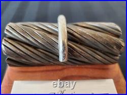 Authentic San Francisco Cable Car Cable From 1979 With Coa & Box