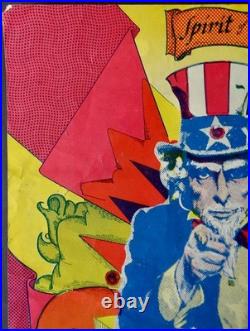 BLUE CHEER SAN FRANCISCO CALIFORNIA HALL 1967 concert poster AOR 2.149