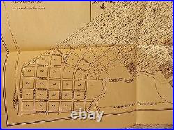 BOOK SAN FRANCISCO CALIFORNIA 1850 LTD EDITION INSCRIBED SIGNED with PARCEL MAP