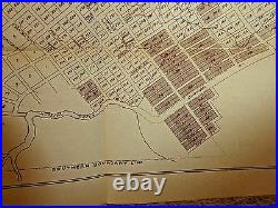 BOOK SAN FRANCISCO CALIFORNIA 1850 LTD EDITION INSCRIBED SIGNED with PARCEL MAP