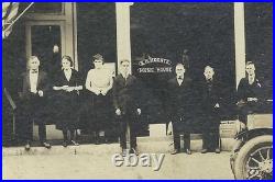 Bedford, PA, S. H. Koontz Music House, Delivery Truck, Real Photo Postcard, RPPC