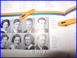 Bob Sweeney/actor/original 1936 (june) Balboa High School Yearbook/san Francisco