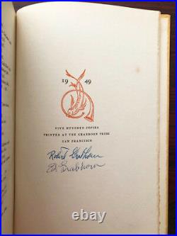 Books of the California Gold Rush Colt Press SIGNED Robert Grabhorn Bibliography