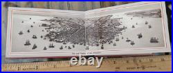 C1875 Souvenir of SAN FRANCISCO California Foldout album Photo-images, panorama