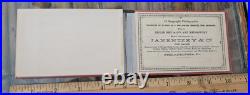 C1875 Souvenir of SAN FRANCISCO California Foldout album Photo-images, panorama