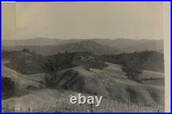 C1906 Santa Cruz California Postcard RPPC Photo San Francisco Hills Panoramic