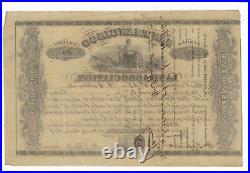CALIFORNIA 1855 San Francisco Land Association Stock Certificate