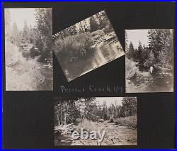 CALIFORNIA-HOBART MILLS Historically Important Album with 104 Photos. Ca. 1900s