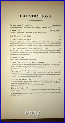 CALIFORNIA IN 1846 Illustrated, 1934 The Grabhorn Press, limited edition