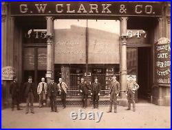 CALIFORNIA-SAN FRANCISCO Album with 19 Early Original Photos. Ca. 1880s