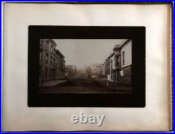 CALIFORNIA-SAN FRANCISCO Album with 19 Early Original Photos. Ca. 1880s