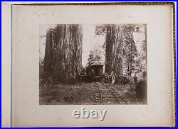 CALIFORNIA-SAN FRANCISCO Album with 19 Early Original Photos. Ca. 1880s