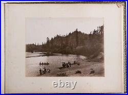 CALIFORNIA-SAN FRANCISCO Album with 19 Early Original Photos. Ca. 1880s