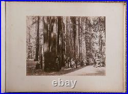 CALIFORNIA-SAN FRANCISCO Album with 19 Early Original Photos. Ca. 1880s