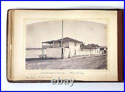 CALIFORNIA-SAN FRANCISCO-LA-MONTEREY Album with 46 Rare Photos. Ca. 1886