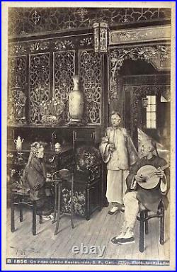 CALIFORNIA-SAN FRANCISCO-LA-MONTEREY Album with 46 Rare Photos. Ca. 1886